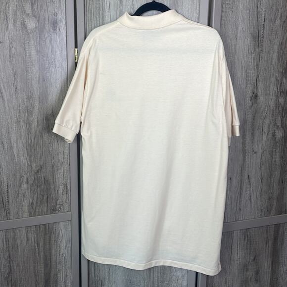 Rare R.C. Owens "Alley Oop' autographed 49er NFL Alumni cream polo men's L - Picture 7 of 15